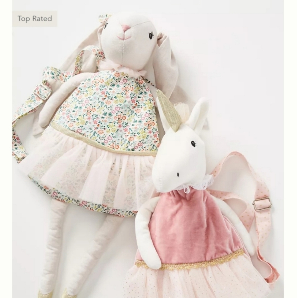 Anthropologie Mabel Ballerina Backpack- rabbit
